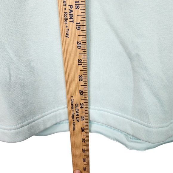 Adidas Womens Fleece‎ Hoodie Plus Size 2X Mint Green Polka Dot Graphic Logo  NWT - Picture 10 of 11